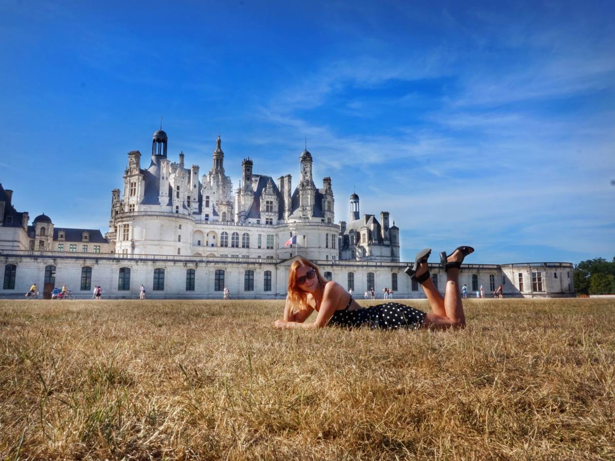 Vistiting Chambord Castle with Kids