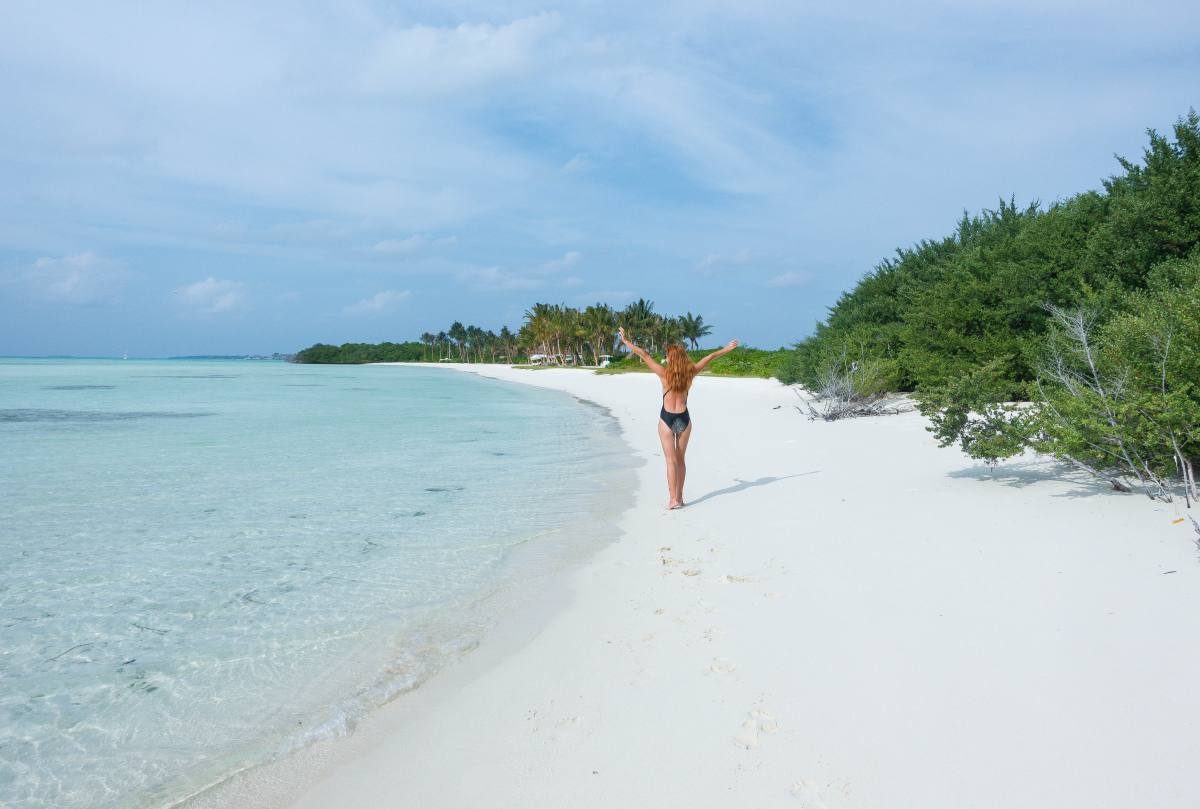 Maldives beach