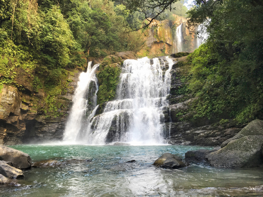 waterfall in Costa Rica