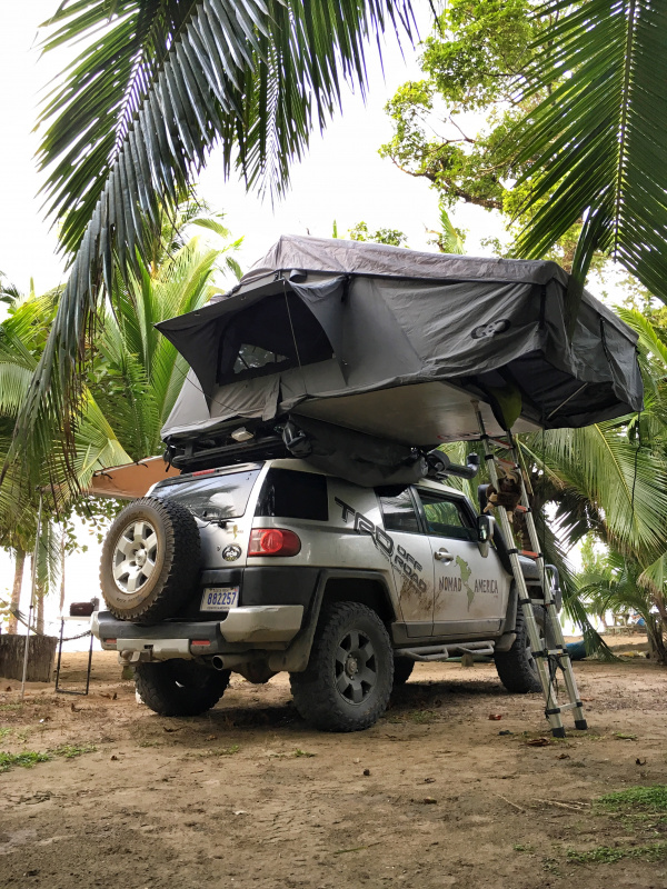 Nomad America campervan in Costa Rica