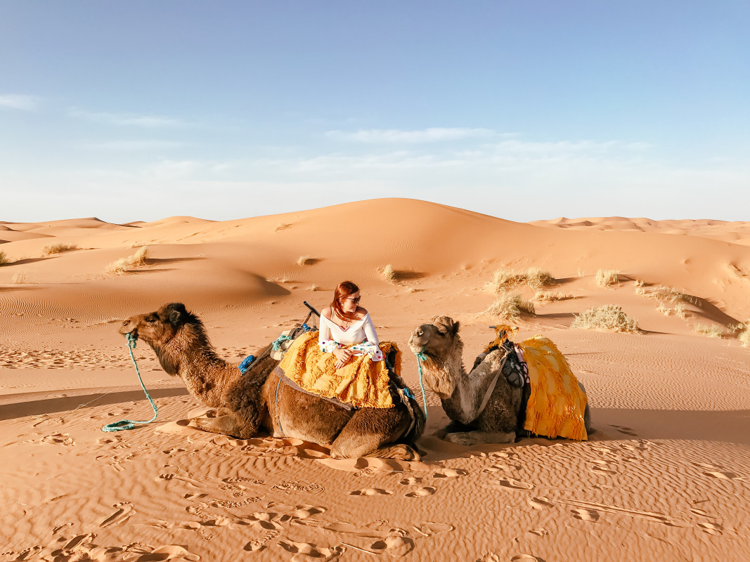 parking in Merzouga renting a car in Morocco
