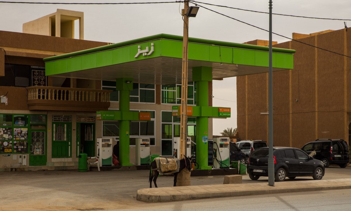 gas station morocco