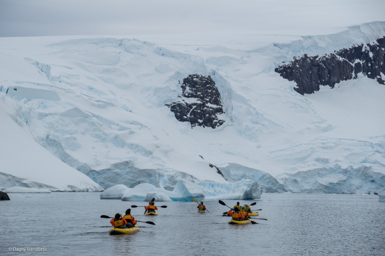 Kayaking in Antarctica Kayaking in Antarctica