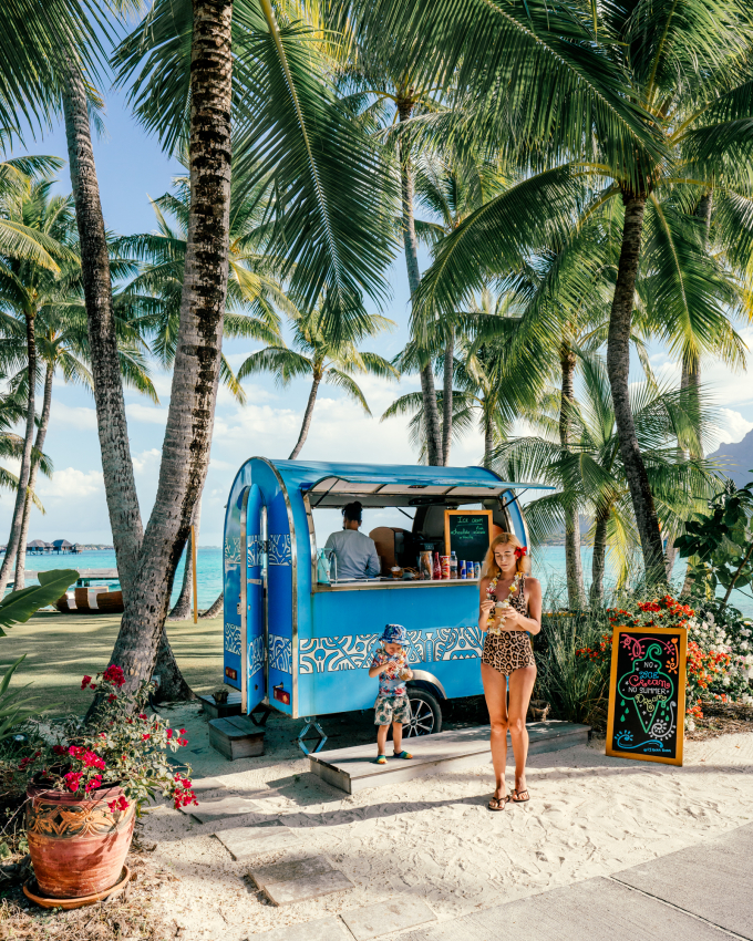 Bora Bora with toddler