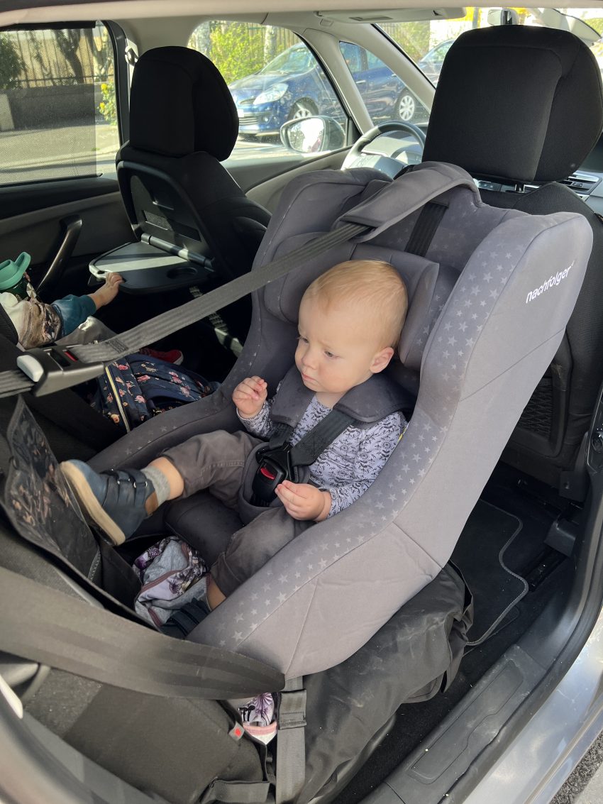 Nachfolger car seat used for traveling