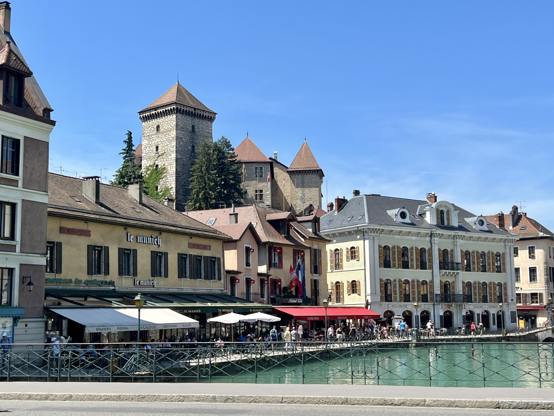 town center of annecy