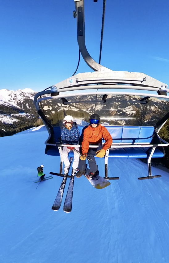 Skiing in Austria